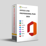 "Microsoft Office LTSC Professional Plus 2024 Box – Genuine Lifetime Activation Key"